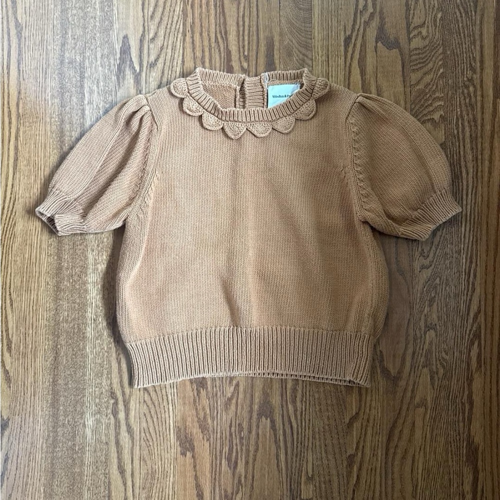Misha and puff cotton sweater